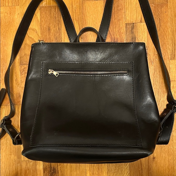 Portland Leather Classic Tote Backpack - Picture 2 of 5